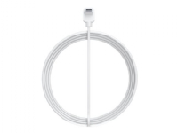 Arlo - USB-kabel til Micro-USB type B hann vinklet - 7.5 m - hvit - innendørs/utendørs - for Arlo Essential, Essential XL