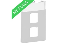 LK FUGA afdækning for Dataudtag for RJ45 Krone-LSA UTP, 112 modul, lysegrå