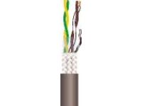 Multikabel, skærmet, parsnoet 2x2x0,25mm² LIYCY-P 250V ring, kabeldiameter 6,4mm - (100 meter)