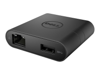 Dell Adapter DA200 - Dokkingstasjon - USB-C - VGA, HDMI - GigE - for Inspiron 5502, 7306 2-in-1 Precision 75XX Vostro 53XX, 5502, 7500 XPS 13 93XX