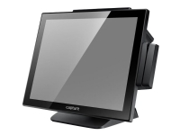 Capture Swordfish - Alt-i-ett - 1 x Celeron J1900 / 2 GHz - RAM 4 GB - SSD 128 GB - HD Graphics - GigE - Win 10 IoT 64-bit - monitor: LCD 15 1024 x 768 (XGA) berøringsskjerm - svart