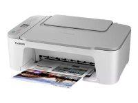 Canon PIXMA TS3451 - Multifunksjonsskriver - farge - ink-jet - 216 x 297 mm (original) - A4/Legal (medie) - opp til 7.7 ipm (trykking) - 60 ark - USB 2.0, Wi-Fi(n) - hvit