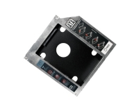 LogiLink AD0017, Svart, Metallisk