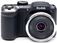 Kodak PIXPRO AZ252, 16 MP, 4608 x 3456 piksler, CCD, 25x, HD, Sort