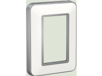 FUGA STRONG ramme til vandalsikring 112 modul stålmetallic/hvid