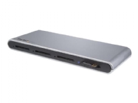 StarTech.com 4-Slot SD Card Reader - USB 3.1 (10Gbps) SD Card Reader - USB-C SD Card Reader w/ support for SD 4.0, UHS-II (4SD4FCRU31C) - Kortleser (MMC, SD, SDHC UHS-II, SDHC UHS-II) - USB 3.1 - for P/N: STNDTBLT1A5T