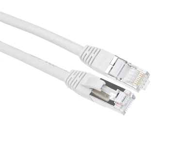 Nettverkskabel Cat7 grå 0,5m