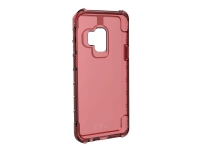UAG Plyo Series Crimson - Baksidedeksel for mobiltelefon - rød, gjennomsiktig - for Samsung Galaxy S9