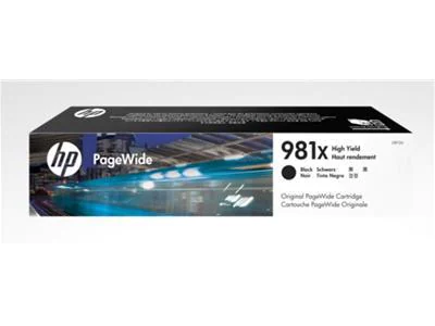 HP Blekk 981X Sort