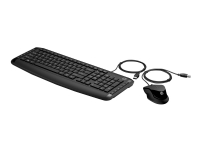 HP Pavilion 200 - Tastatur- og mussett - USB - Pan Nordic - svart - for OMEN by HP Laptop 16 Victus 15L by HP Pavilion TP01 Pavilion Gaming TG01