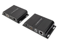 DIGITUS Professional DS-55126 HDMI Fiber Optic Extender Set - Video/lyd/infrarød-utvider - HDMI - opp til 20 km