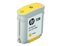 HP 728 - 130 ml - gul - original - DesignJet - blekkpatron - for DesignJet T730, T830