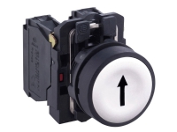 Schneider Electric XB5AA3341 Trykknap 600 V 6 A Tastende (L x B x H) 52 x 30 x 42 mm IP66, IP67, IP69 , IP69K 1 stk