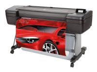 HP DesignJet Z6 PostScript - 44 storformatsskriver - farge - ink-jet - Rull (111,8 cm) - 2400 x 1200 dpi - inntil 1.1 min/side (mono) / inntil 1.1 min/side (farge) - kapasitet: 1 rull - Gigabit LAN, USB-vert - kutter