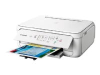 Canon PIXMA TS5151 - Multifunksjonsskriver - farge - ink-jet - 216 x 297 mm (original) - A4/Legal (medie) - opp til 13 ipm (trykking) - 120 ark - USB 2.0, Wi-Fi(n), Bluetooth - hvit