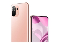 Xiaomi 11 Lite 5G NE - 5G smarttelefon - dobbelt-SIM - RAM 8 GB / 128 GB - microSD slot - OLED-display - 6.55 - 2400 x 1080 piksler (90 Hz) - 3x bakkamera 64 MP, 8 MP, 5 MP - front camera 20 MP - ferskenrosa