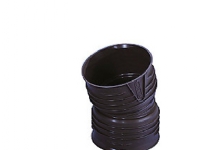 Bøjning 15 gr. DN200. 225mm - med 2 muffer. Wavin X-Stream sort PP