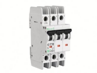 EATON Automatsikring, 3 Polet, 10A, C-Karakteristik, 15 kA, 415 V, bredde 3 moduler