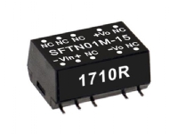 MEAN WELL SFTN01L-05, 4.5 - 5.5 V, 1 W, 5 V, 0,2 A, RoHS, 15,2 mm