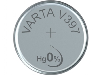 Varta V 397, Single-use battery, Silver-Oksid (S), 1,55 V, 1 stykker, Hg (kvikksølv), Sølv