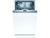 Bosch Serie 4 SPV4EKX20E, Fullstendig innebygget, Slimline (45 cm), Rustfritt stål, Knapper, 22 cm, Kurv