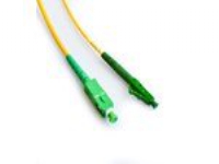 Fiberpatchkabel sc/apc-sc/apc singlemode simplex 3mm Hvid kappe 10M