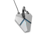 Surefire Gaming Axis - Mouse Bungee - USB-Hub (3 porte - USB 3.1) - SD-kortlæser - Grå