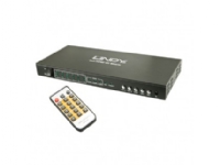 Lindy 38148, HDMI, Sort, Metall, 4096 x 2160 piksler, 7.1 kanaler, 36 bit