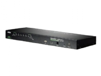 ATEN KVM on the NET CS1708i - KVM-svitsj - 8 x KVM port(s) - 1 lokalbruker - 2 IP-brukere - stasjonær