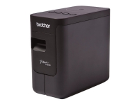 Brother P-Touch PT-P750W - Etikettskriver - termotransfer - Rull (2,4 cm) - 180 x 360 dpi - inntil 30 mm/sek - USB, Wi-Fi(n), NFC - kutter