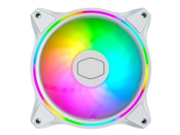 Cooler Master MasterFan MF120 HALO 3in1 - White Edition - kabinettvifte - 120 mm (en pakke 3)