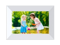 Denver PFF-726WHITE, 17,8 cm (7), 1024 x 600 piksler, IPS, JPEG, MicroSD (TransFlash), Micro-USB