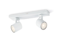 Philips myLiving 5309231P0, Overflateegnet, GU10, 2 ampuller, LED, 7 W, 2700 K