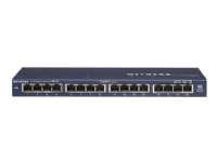NETGEAR GS116 16 Port Gigabit Desktop Switch - Switch - 16 x 10/100/1000 - stasjonær