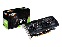 Inno3D GeForce RTX 2060 Twin X2 - Grafikkort - GF RTX 2060 - 6 GB GDDR6 - PCIe 3.0 x16 - HDMI, 3 x DisplayPort