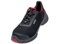 Uvex 68382, Unisex, Voksen, Vernesko, Sort, Rød, S3, SRC, ESD, Hurtigsnører