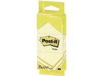 3M Post-It 7100199885 76 mm x 76 mm Gul 600 Blad