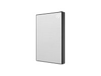 Seagate One Touch HDD STKB2000401 - Harddisk - 2 TB - ekstern (bærbar) - USB 3.2 Gen 1 - sølv - med 2-års Seagate Rescue Data Recovery