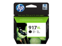 HP 917XL - 39.2 ml - Høy ytelse - svart - original - blekkpatron - for Officejet 8022 Officejet Pro 8020, 8022, 8023, 8024, 8025, 8028, 8035