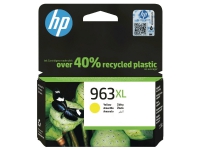 Blækpatron hp 963xl 3ja29ae, 1.600 sider, gul