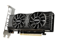 MSI GeForce GTX 1650 4GT LP OC - Grafikkort - GF GTX 1650 - 4 GB GDDR5 - PCIe 3.0 x16 lav profil - DVI, HDMI