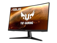 ASUS TUF Gaming VG27VH1B - LED-skjerm - kurvet - 27 - 1920 x 1080 Full HD (1080p) @ 165 Hz - VA - 250 cd/m² - 3000:1 - 1 ms - HDMI, VGA - høyttalere