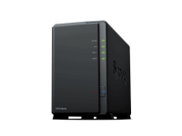 Synology DiskStation DS218play, NAS, Mini Tower, Realtek, RTD1296, 2 TB, Svart