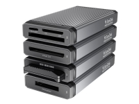 SanDisk Professional PRO-READER - Kortleser (SD, microSD, CFast Card) - USB-C 3.2 Gen 2