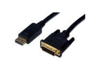 Adapter displayport til dvi, 2 m