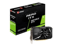 MSI GeForce GTX 1650 D6 AERO ITX OCV1 - Grafikkort - GF GTX 1650 - 4 GB GDDR6 - PCIe 3.0 x16 - DVI, HDMI, DisplayPort