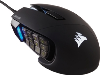 CORSAIR Gaming Scimitar RGB Elite - Mus - optisk - 17 knapper - kablet - USB - svart