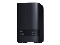 WD My Cloud EX2 Ultra WDBVBZ0280JCH - Personlig skylagringsenhet - 2 brønner - 28 TB - HDD 14 TB x 2 - RAID 0, 1, JBOD - RAM 1 GB - Gigabit Ethernet - iSCSI støtte