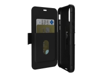 UAG Rugged Case for iPhone 11 [6.1-inch screen] - Metropolis Black - Lommebok for mobiltelefon - svart - 6.1 - for Apple iPhone 11
