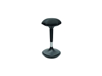 LogiLink EO0011, Polstret Sete, Svart, Stoff, Metall, Svart, 24 cm